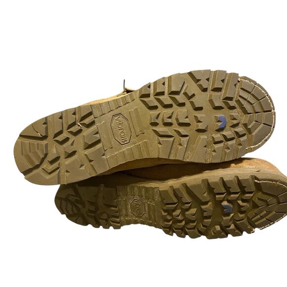 Matterhorn Combat Boots Men 9M Olive Green Leather GoreTex Steel Toe Made USA - Picture 5 of 14